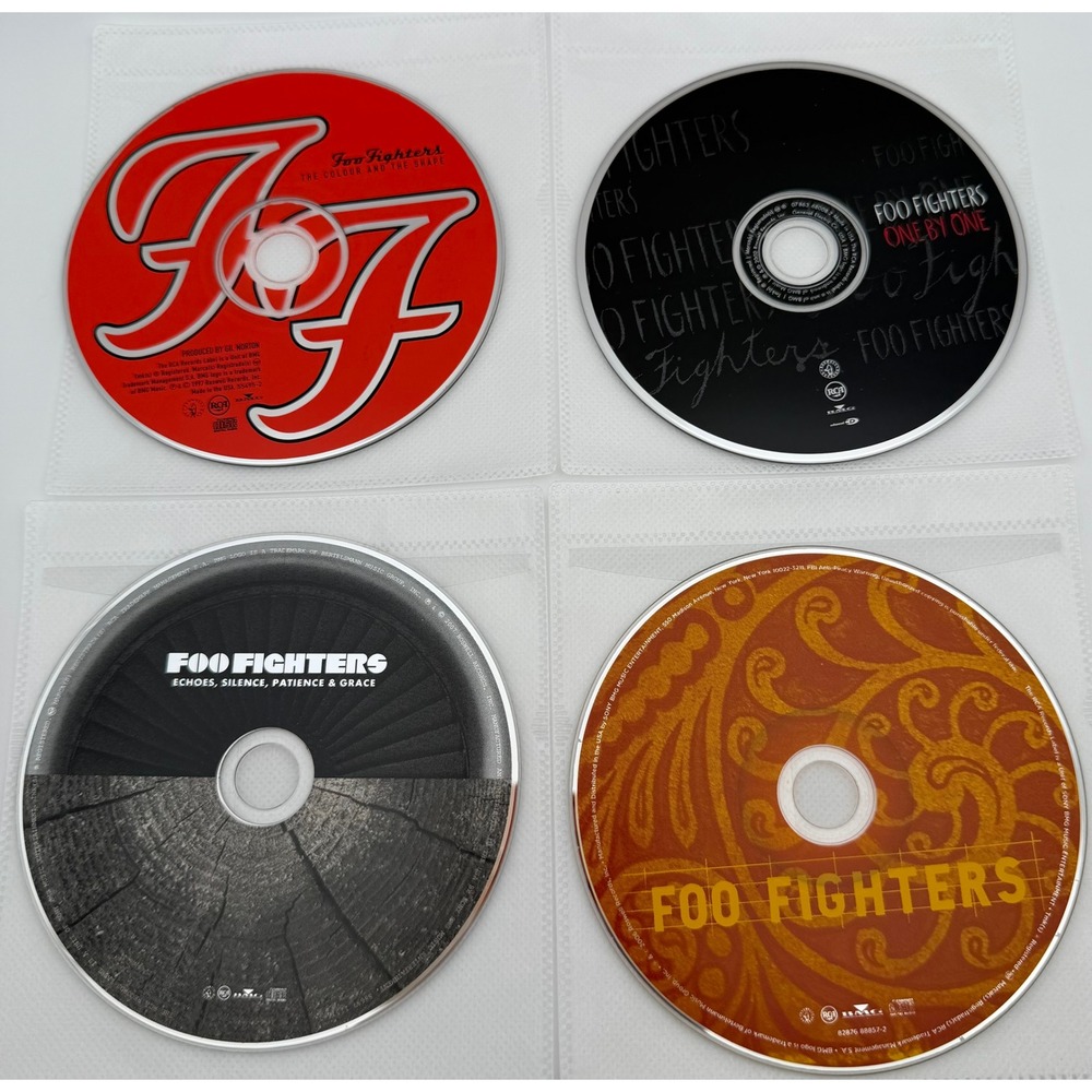Foo Fighters 4 CD Lot The Color and the Shape One by One Echoes Silence Patience
